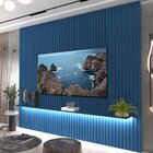 Painel Para Tv Até 90 Polegadas 250cmx230cm Ripado Com Led 10