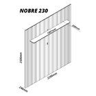 Painel Para Tv Até 90 Polegadas Ripado Com Led 230cm 100% Mdf