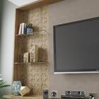 Painel Para Tv Atenas 185cm 02 Prateleiras M946 Kappesberg Ja