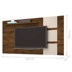 Painel Para Tv Atenas Canela E Off White