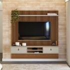 Painel Para Tv Atletic Com Ripas Freijo Off White