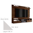 Painel Para Tv Aurora Capucino