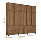 Painel Para Tv Aurora Capucino