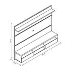 Painel Para Tv Aurora Carvalho