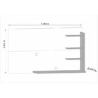 Painel Para Tv Bancada Suspensa Júlia Rijo - Madetec