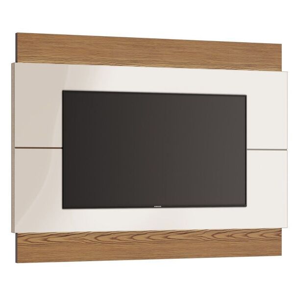 Painel Para Tv Classic 180cm Off White/ Freijó G29 - Imcal