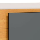 Painel Para Tv Classic 1.4 Nature Com Off White - Imcal Móveis