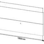 Painel Para Tv Classic 1.8 Nature Com Off White - Imcal Móveis