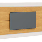 Painel Para Tv Classic 1.8 Nature Com Off White - Imcal Móveis