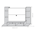 Painel Para Tv Dawe Freijó