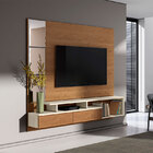 Painel Para Tv De 58" Venice- Mobler - Nature / Off White