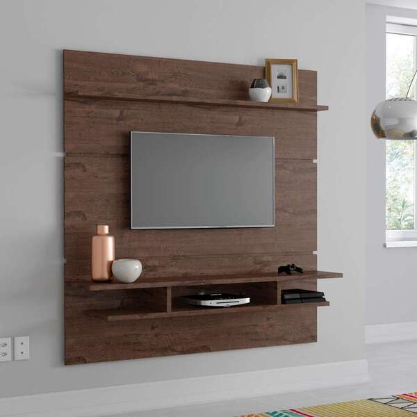 Painel Para Tv De 60 Polegadas Adryan Imbuia