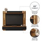 Painel Para Tv De 65" Da Nt 1345 . Preto /freijó