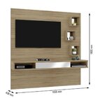 Painel Para Tv De Até 42 Polegadas 1 Gaveta E 3 Nichos London