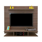 Painel Para Tv De Até 49" Suspenso Carvalho Lilies Móveis