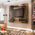 Painel Para Tv De Ate 55 Pol. Atlas Cor Madeira/madeira 3d