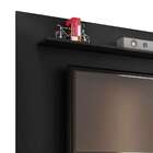 Painel Para Tv De Até 55 Polegadas Atlas Cor Preto Fosco