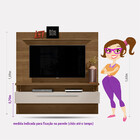 Painel Para Tv De Até 65 Polegadas New Caju 1.7 Linea Brasil