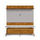 Painel Para Tv De Até 75 Polegadas Com Rack Guarapari Natural
