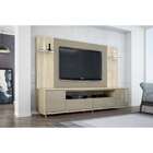 Painel Para Tv De Até 84" Dallas - Acaz - Carvalho Berlim / G