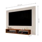 Painel Para Tv Deneb Off White Freijó