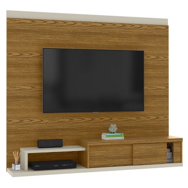 Painel Para Tv Dior Cumaru E Off White