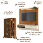 Painel Para Tv E Cristaleira Metha Mbl