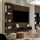 Painel Para Tv Estrela 1.6 Até 50 Polegadas Cedro/ripado 3d C