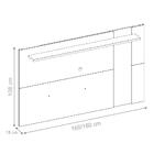 Painel Para Tv Extensível Com Prateleiras Janel Preto Noce