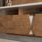 Painel Para Tv Faença Canela Off White