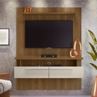 Painel Para Tv Fagath Avelã Off White