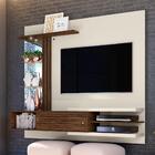 Painel Para Tv Frisado Com Led Johnny Off White Savana