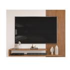 Painel Para Tv Frisado Mofer Freijo Off White
