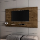 Painel Para Tv Genk Invertido Madeira Rústica