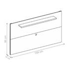 Painel Para Tv Georgia 1.5 Branco