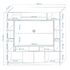 Painel Para Tv Giratório Com Rack Divisor Duo Para Sala - Ave