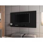 Painel Para Tv Harare Invertido Preto Fosco