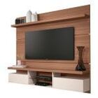 Painel Para Tv Hb Móveis Livin 1.8 Nature Off White - Hb Móve