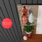 Painel Para Tv Intense Lukaliam Off White / Damasco