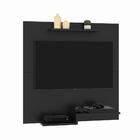 Painel Para Tv Jet Plus - Preto Fosco - Lojas Rpm