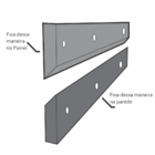 Painel Para Tv Jet Plus - Preto Fosco - Lojas Rpm