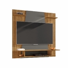 Painel Para Tv Kassandra Titânio Cinamomo