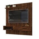 Painel Para Tv Lapa Dj Móveis Rustico Malbec /rustico Malbec