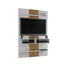 Painel Para Tv Líbano Branco Ripado