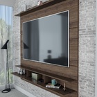 Painel Para Tv Lorenzo Até 70 Polegadas Nogueira Haus