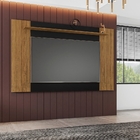 Painel Para Tv Luiza Preto Cinamomo
