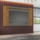 Painel Para Tv Luiza Titanio Cinamomo