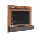 Painel Para Tv Marley Freijó Cinza Urbano - Dj Móveis