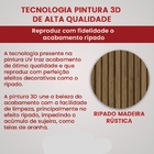 Painel Para Tv Mirante Madeira Efeito Ripado