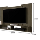 Painel Para Tv Mônaco Até 49 Polegadas Castanho - Vj Móveis